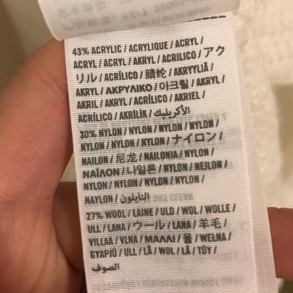 Gilly Hicks Open Front Wool Blend Cardigan - Picture 5 of 5